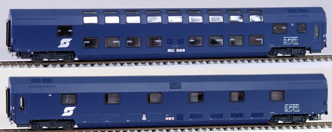 Set of 2 Double deck Sleeping cars type WLABm<br /><a href='images/pictures/LS_Models/47013.jpg' target='_blank'>Full size image</a>